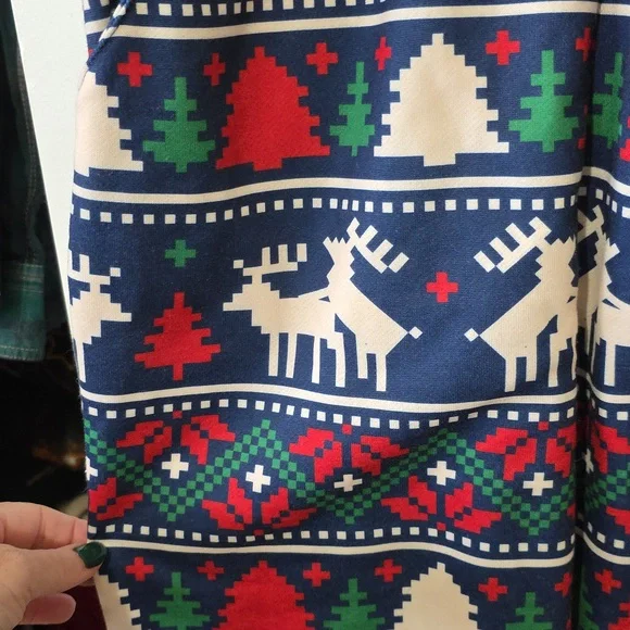 Christmas Party Naughty Reindeer Overalls - Picture 7 of 12